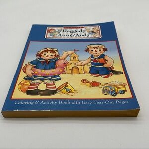 Raggedy Ann & Andy‎ Coloring & Activity Book-SIMON & SCHUSTER 2003 New